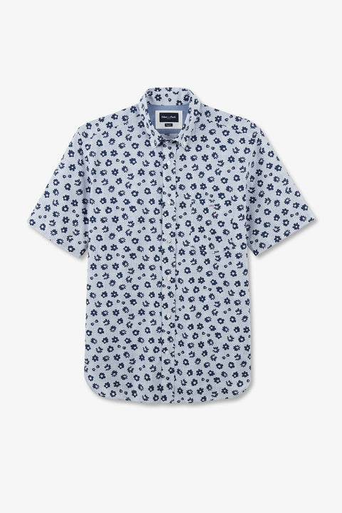 Shirt with exclusive floral print - Image 2