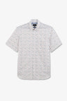 White shirt with exclusive floral print