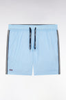 Maillot de bain ciel à détails tricolores