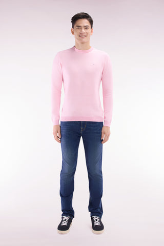 Jean 5 poches en denim stretch brut coupe slim