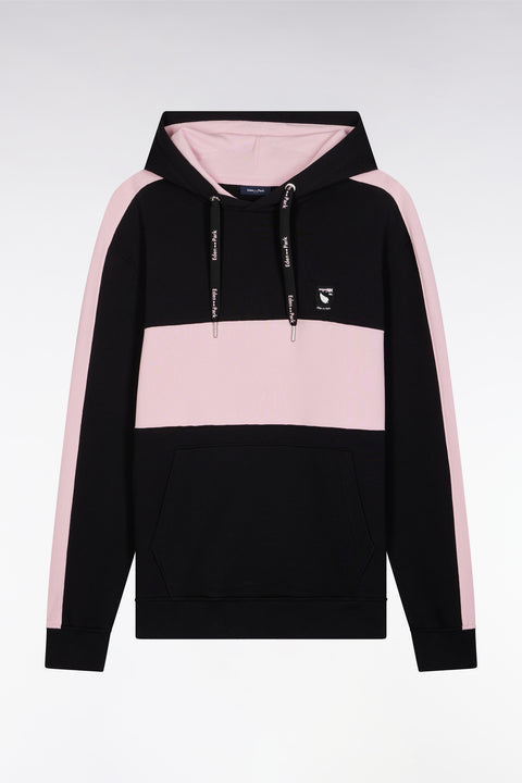 Relaxed-fit New Zealand black cotton hoodie - Image 2