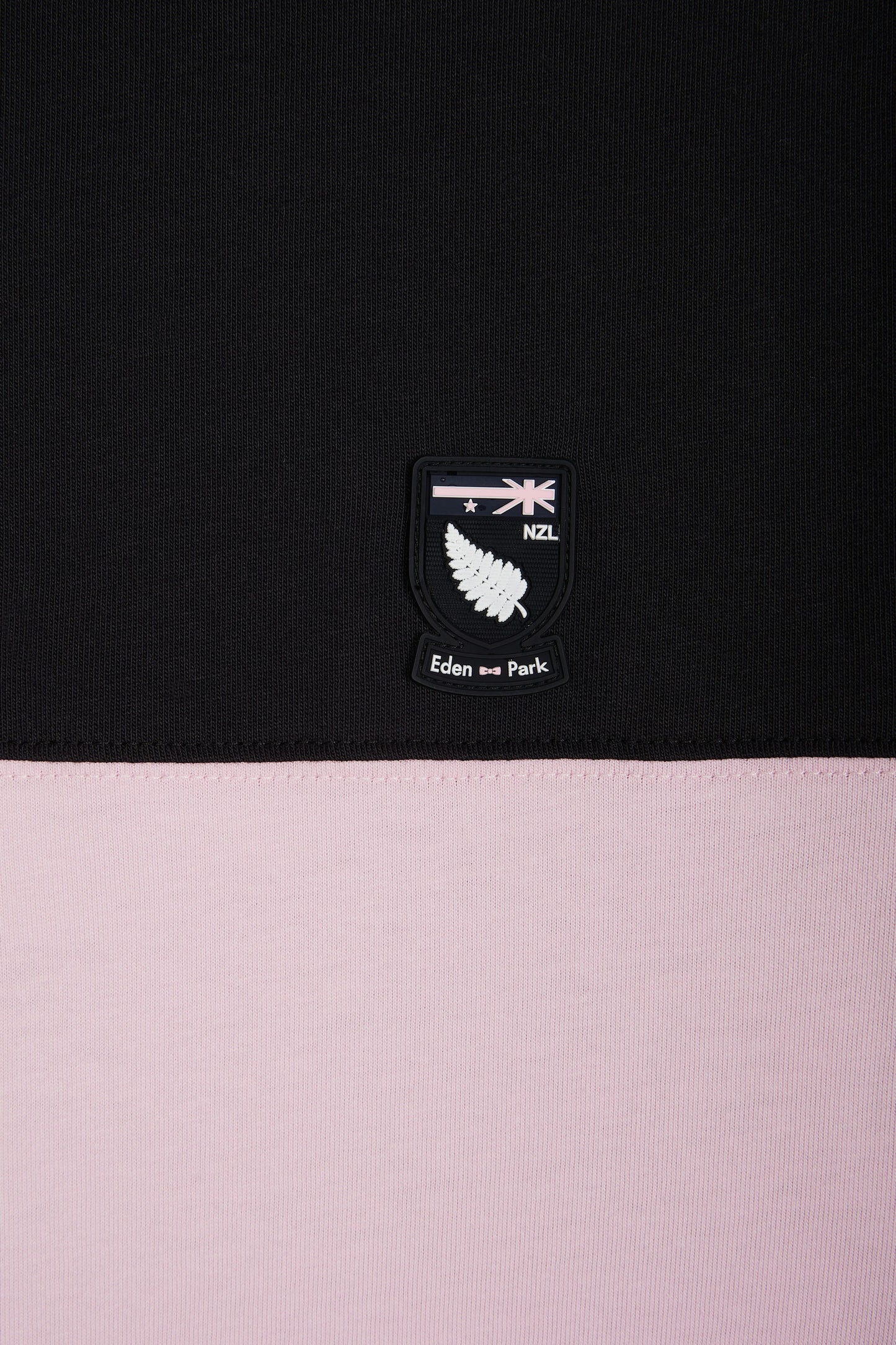 T-shirt Nouvelle Zélande en coton noir coupe décontractée