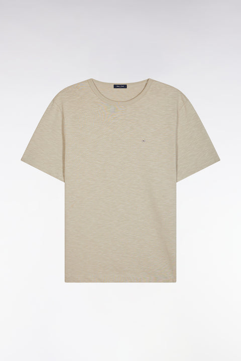 Straight cotton jersey t-shirt straight cut - Image 2