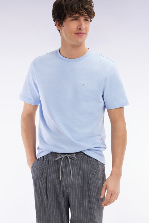 Cotton jersey t-shirt Slub Sky Straight - Image 3