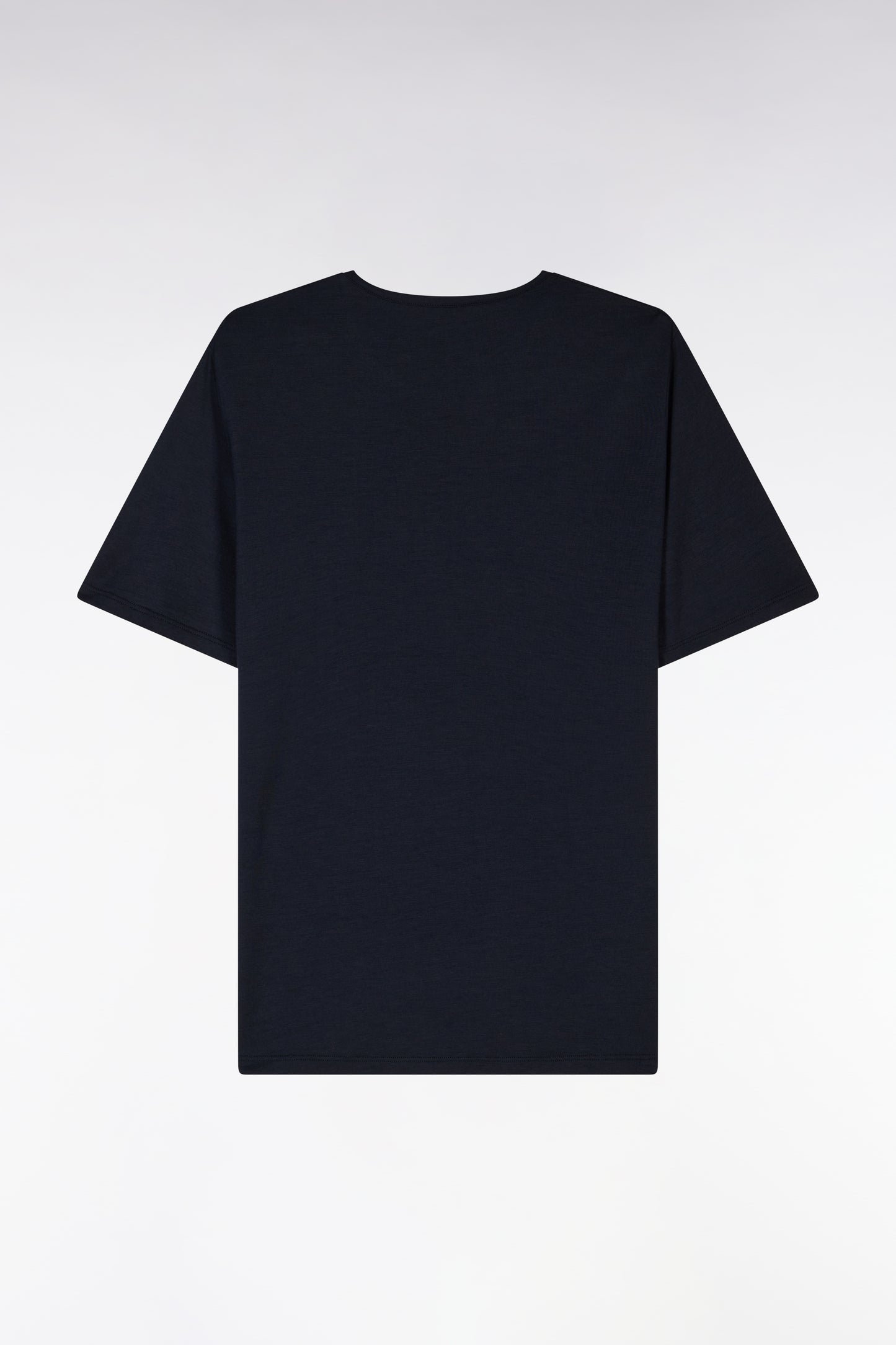 Short pyjamas in cotton and navy modal with Eden Park logo _- LACK BOTTOMS