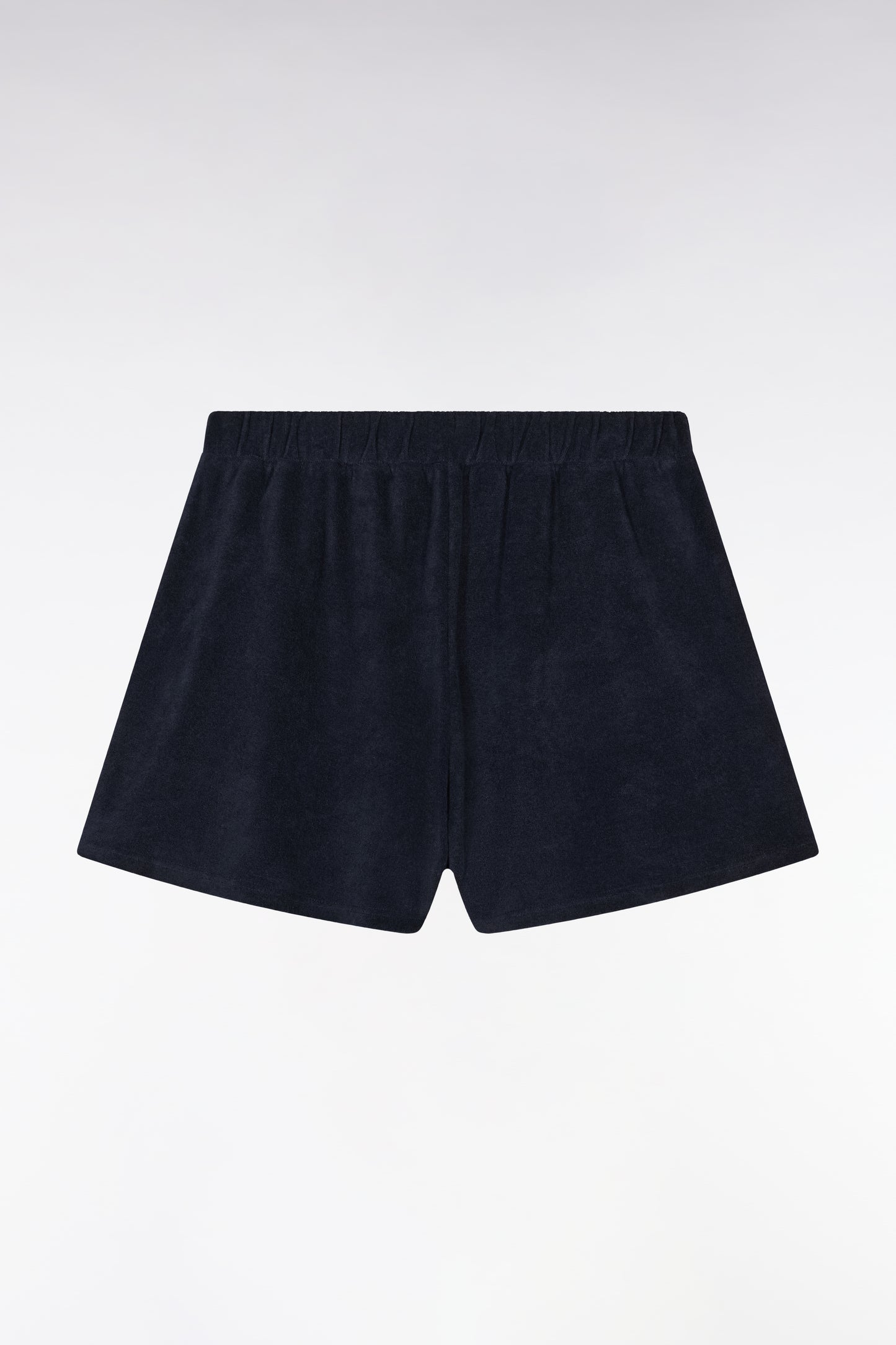 Short pyjamas in cotton and navy modal with Eden Park logo _- LACK BOTTOMS