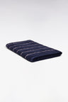 Serviette de plage en coton marine
