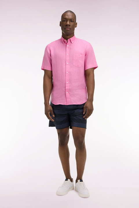 Maillot de bain à rayures marine - Image 3