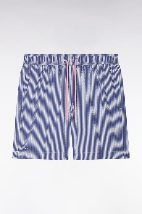 Maillot de bain en coton mélangé marine - Image 2