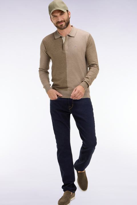 Jean en denim stretch marine one wash coupe slim - Image 1