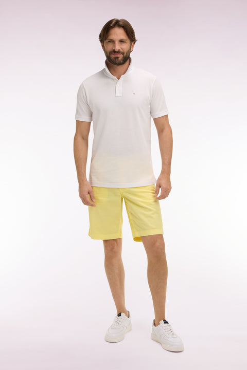 Bermuda chino en gabardine stretch jaune - Image 3