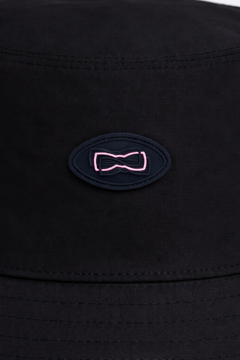 Bob en nylon noir à impressions 3D - Image 2