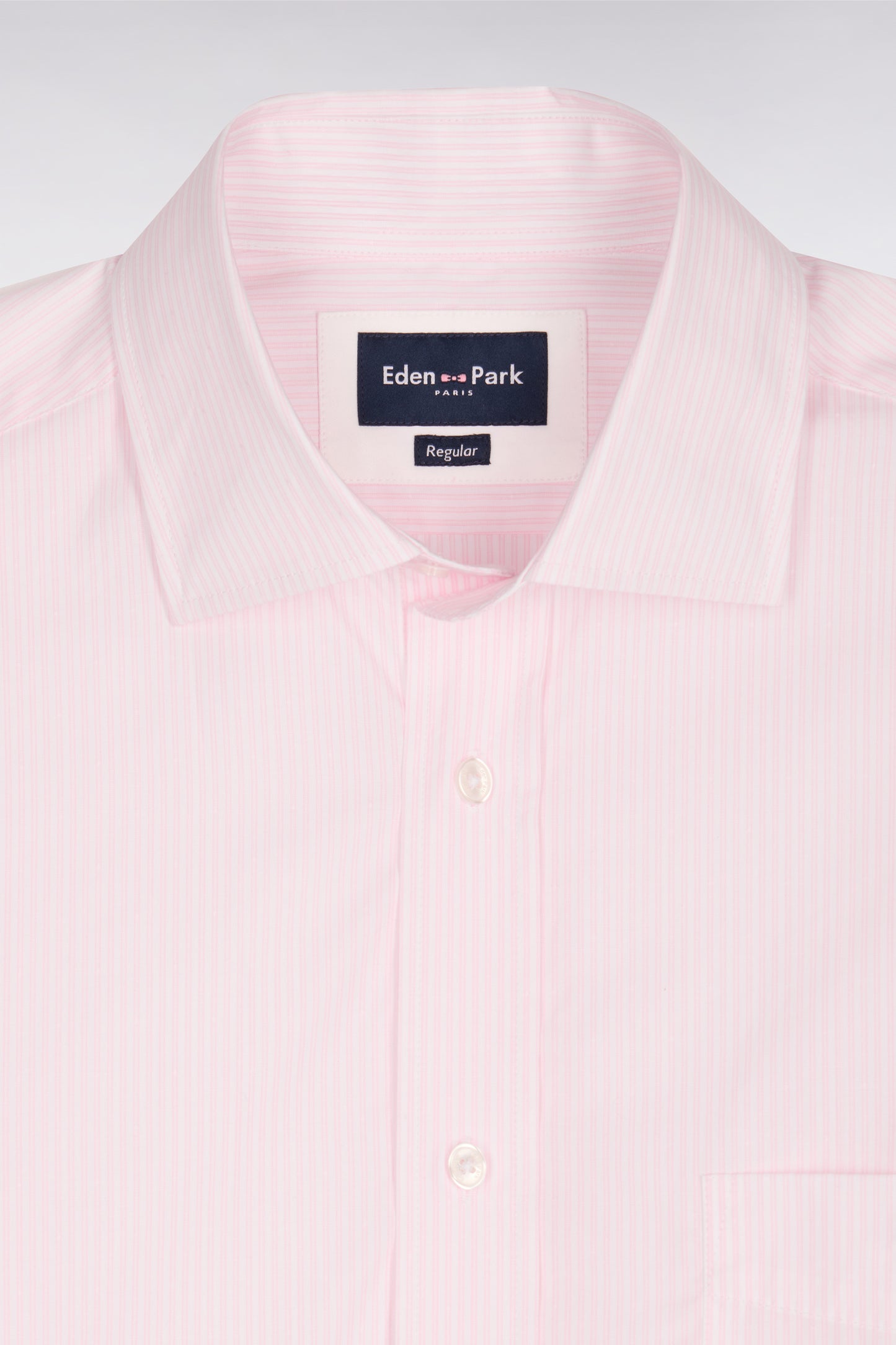 Chemise en coton rose