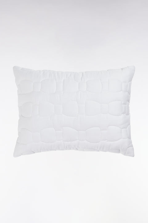 Coussin en coton blanc - Image 1