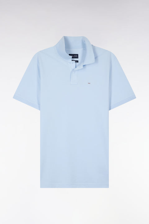 Polo à manches courtes en coton ciel coupe regular - Image 2