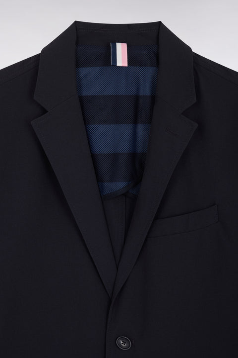 Veste en tissus technique marine - Image 2