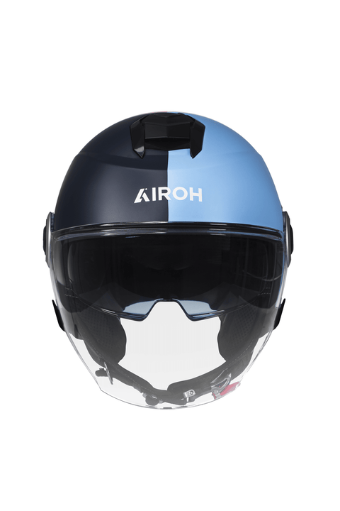 Casque de moto motif coupé-cousu - Image 1