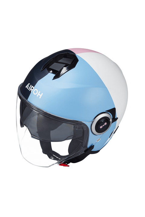 Casque de moto motif coupé-cousu - Image 3