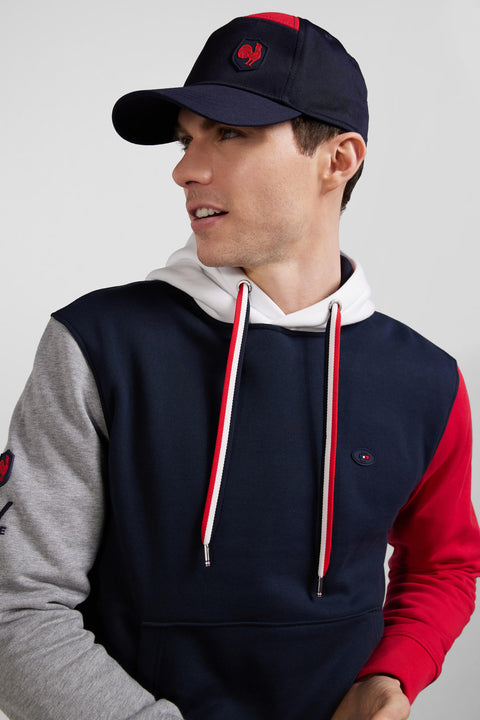 Casquette en coton bleu marine XV de France - Image 2