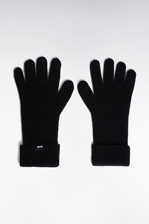 Gants en laine noirs - Image 1