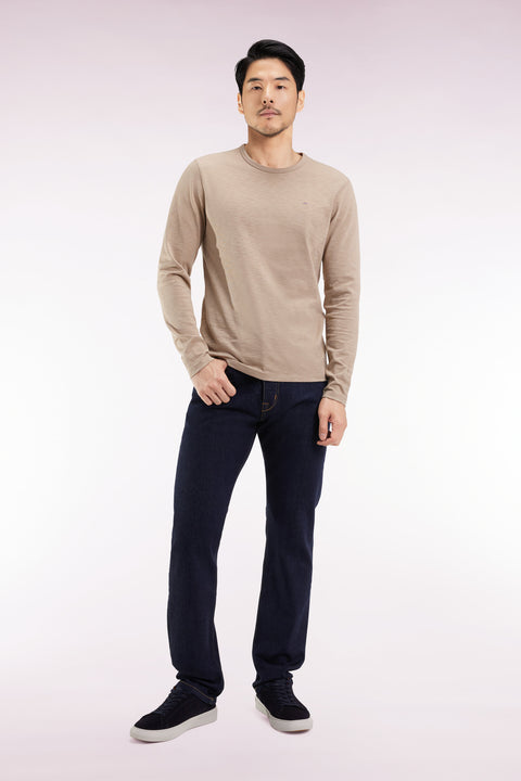 Jean 5 poches en denim stretch brut coupe Regular - Image 1