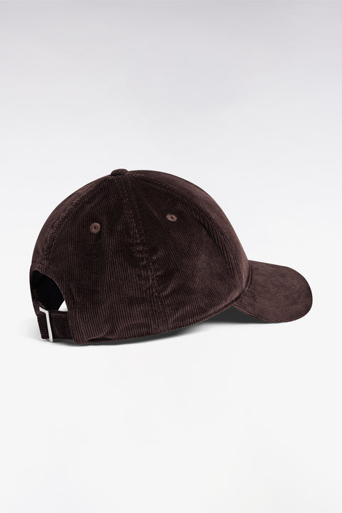 Chocolate corduroy cap - Image 2