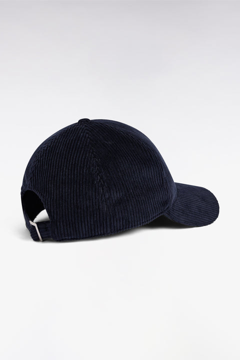 Navy cotton piqué cap with Eden Park logo - Image 2