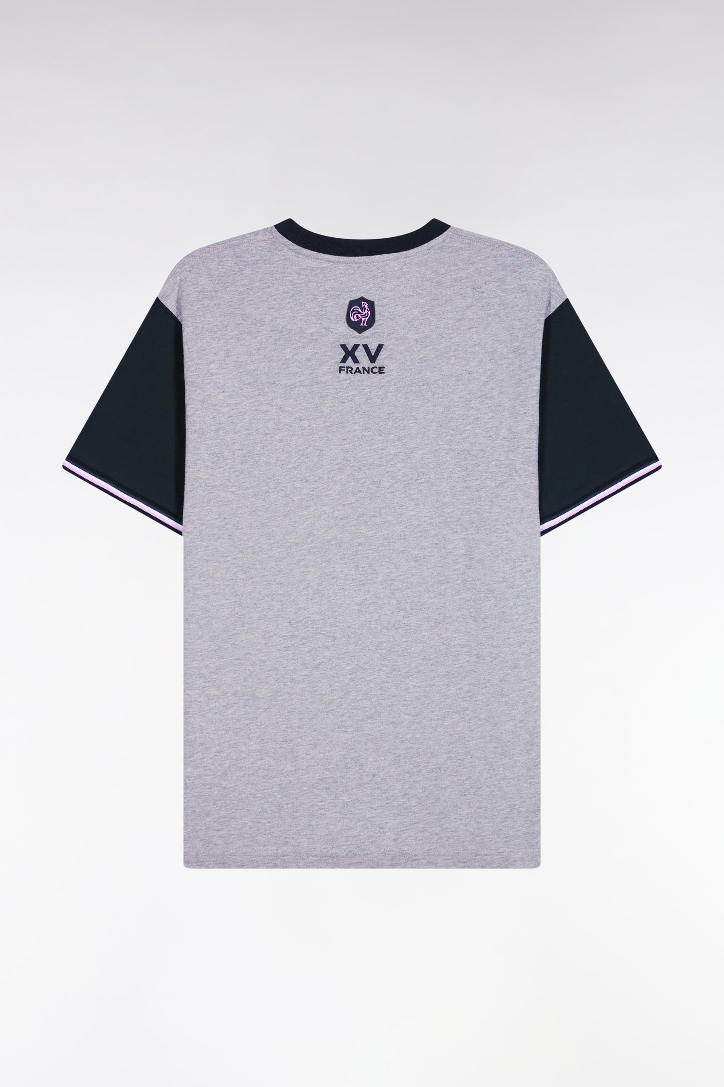 T-shirt à manches courtes en coton gris