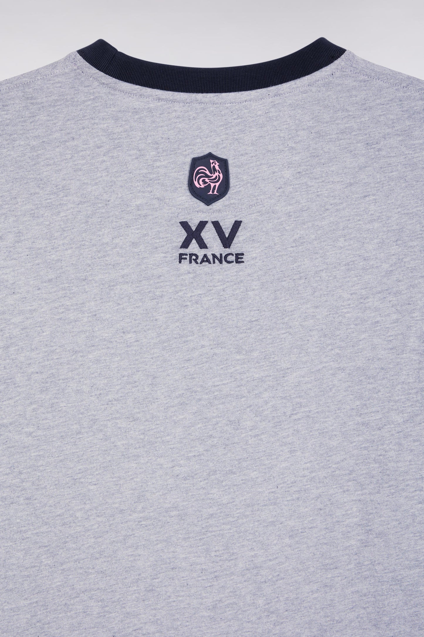 T-shirt à manches courtes en coton gris