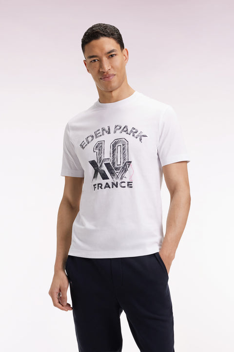 XV de France short-sleeved white T-shirt - Image 3