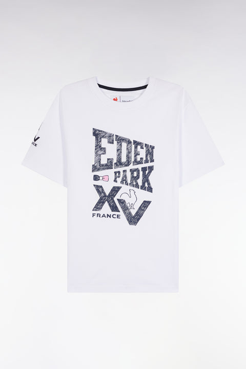 XV de France short-sleeved white T-shirt - Image 2