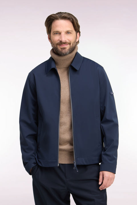 Blouson golf en nylon technique marine - Image 2