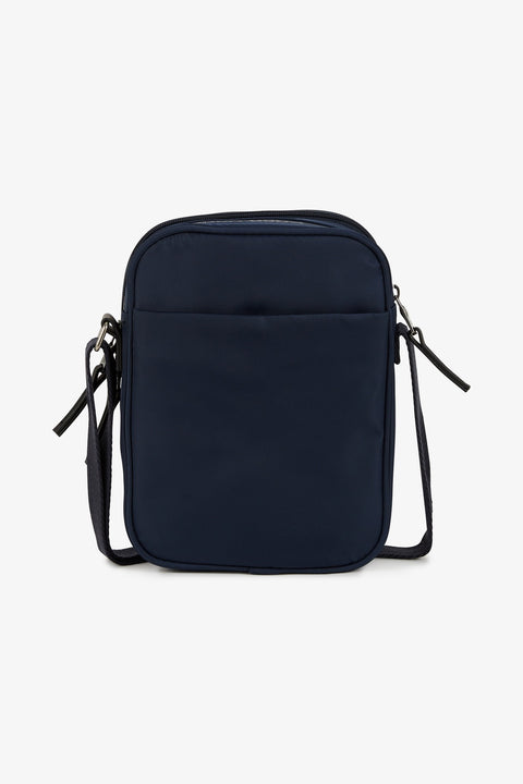 Navy blue rectangular messenger bag - Image 2