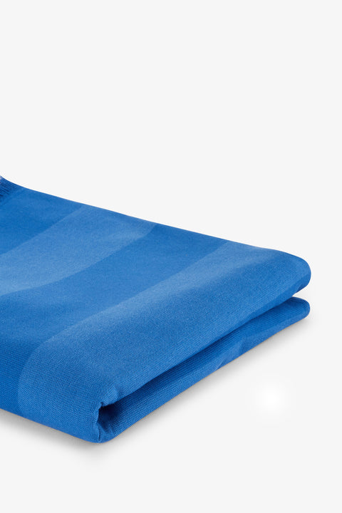 Striped blue hammam towel - Image 3