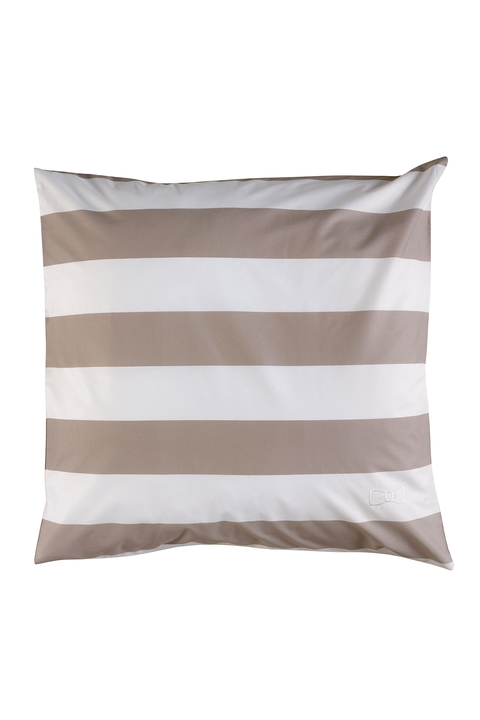 Duo of square striped pillow case - Image 2