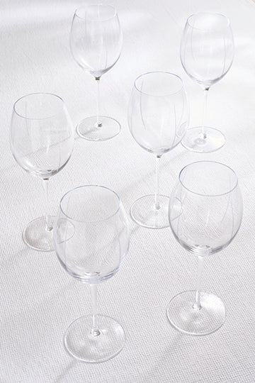 Lot de 6 verres à vin - Image 2