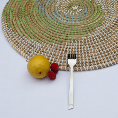 Lot de 6 fourchettes de table en inox - Image 1