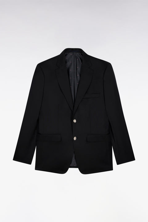 Blazer noir slim fit 100 % laine - Image 2