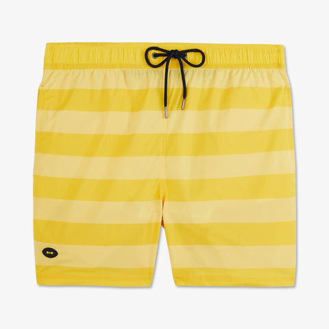 Short de bain à rayures jaune - Image 2