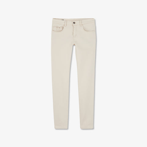 Pantalon blanc en coton - Image 2