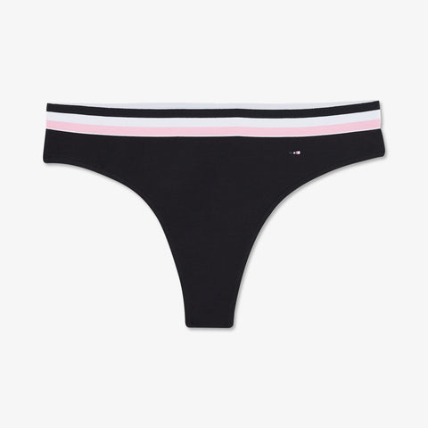 Dark blue thong with contrasting band - Image 1