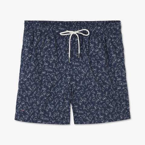 Short de bain imprimé exclusif feuilles - Image 2