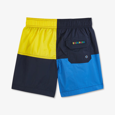 Short de bain color-block multicolore - Image 2