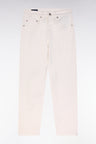 Jean 5 poches en denim stretch beige coupe Comfort