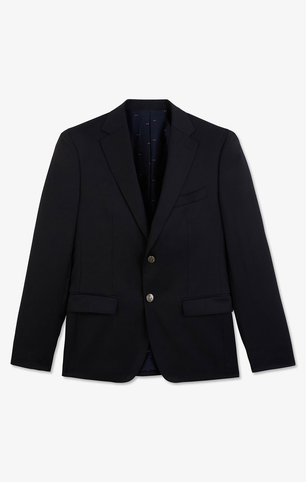 Blazer bleu marine slim fit 100 % laine