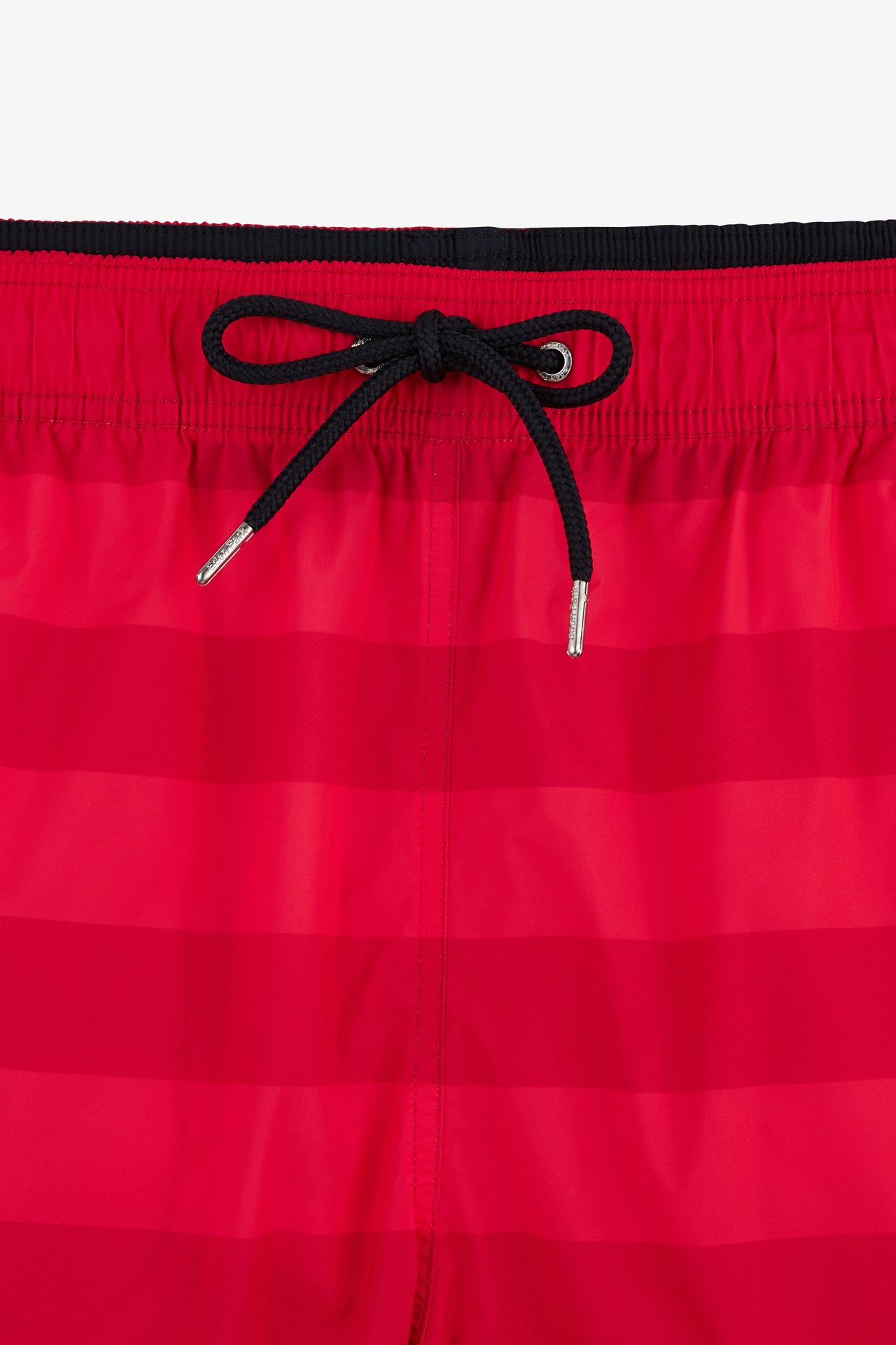 Short de bain à rayures rouge