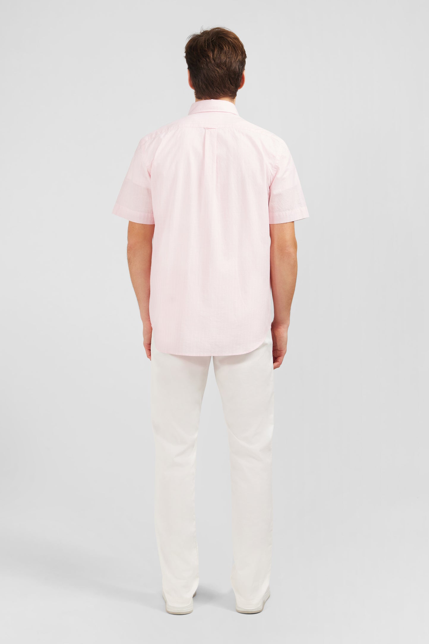 Pink striped shirt
