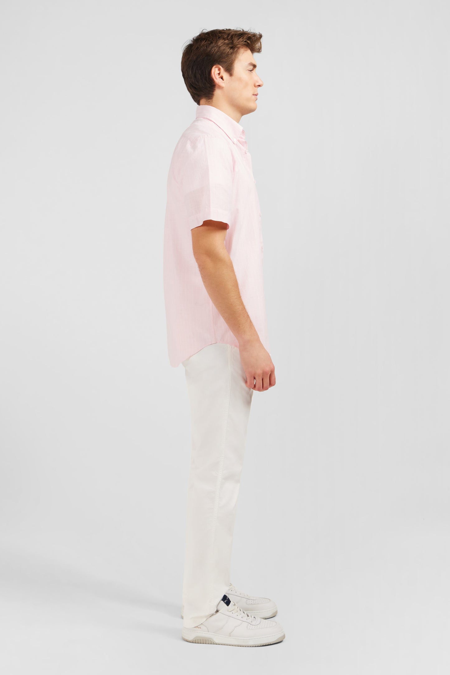 Pink striped shirt