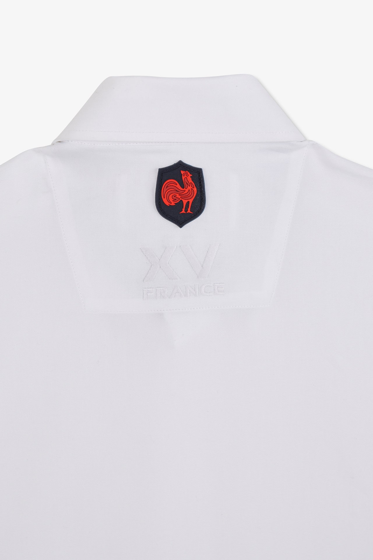 Chemisette blanche brodée XV de France