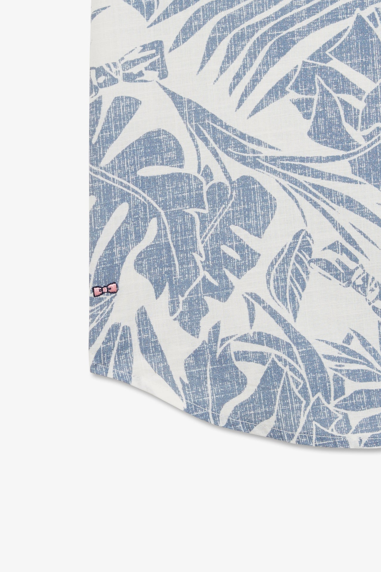 Chemise à imprimé feuilles exclusif